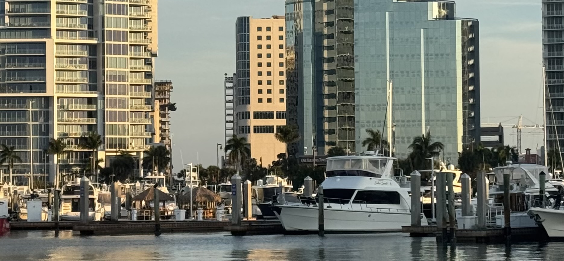 Downtown Sarasota - Marina Jacks - Jewfish Key - Dockside