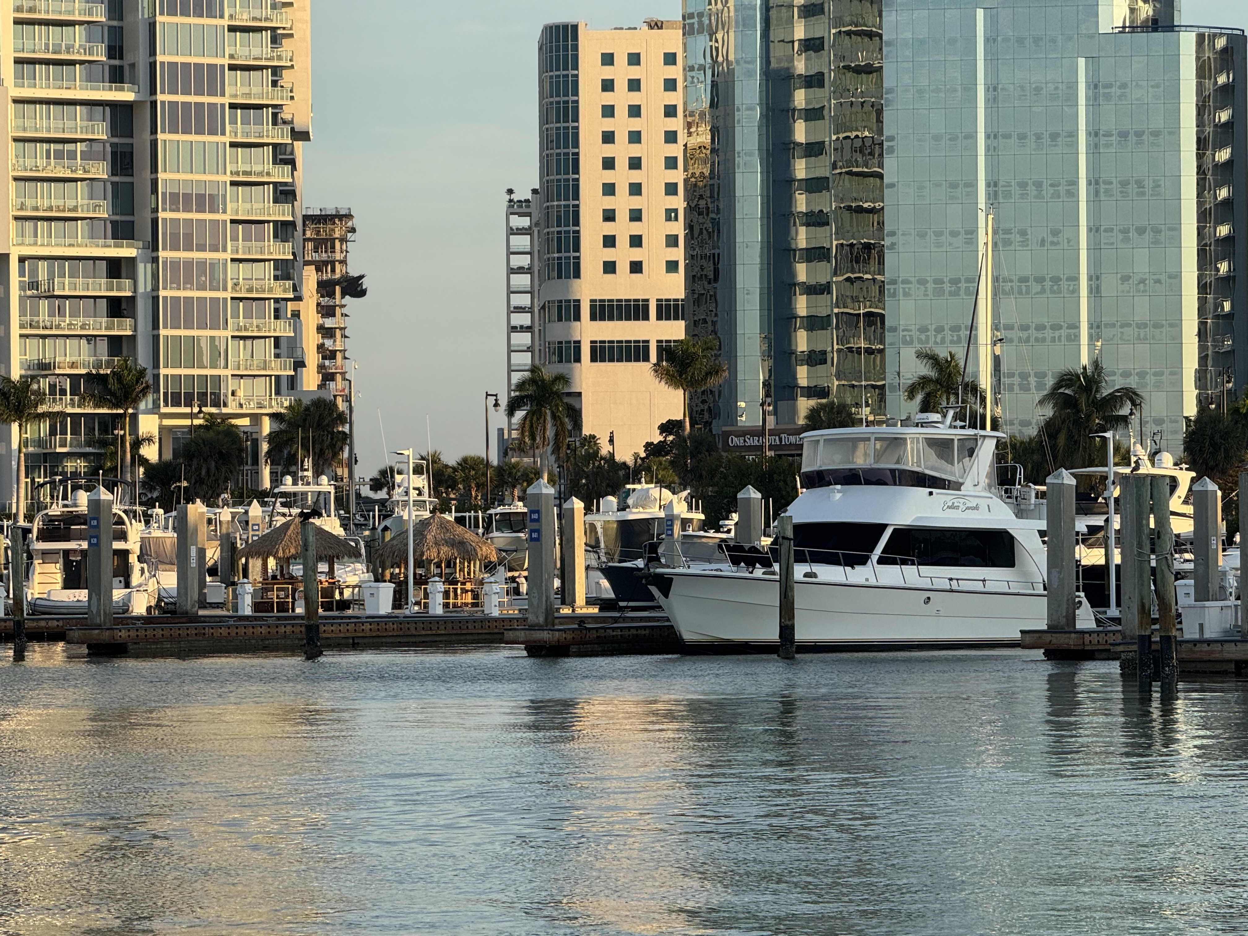 Downtown Sarasota - Marina Jacks - Jewfish Key - Dockside